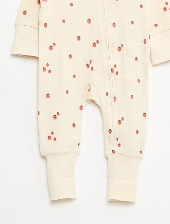 Ensemble body évolutif + dors bien en maille côtelée