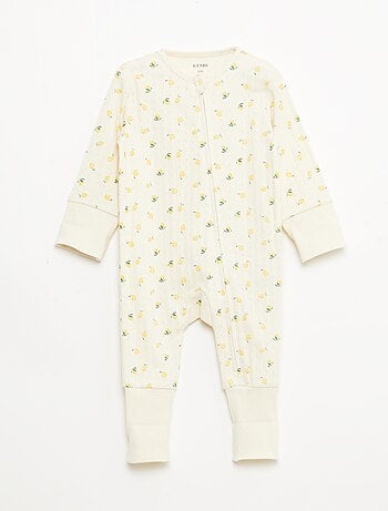 Ensemble body évolutif + dors bien en maille côtelée