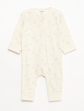 Ensemble body évolutif + dors bien en maille côtelée