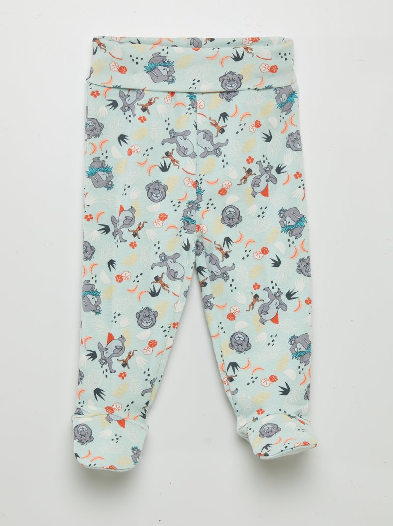 Ensemble body + legging avec pieds + bonnet 'Disney' Vert - Kiabi