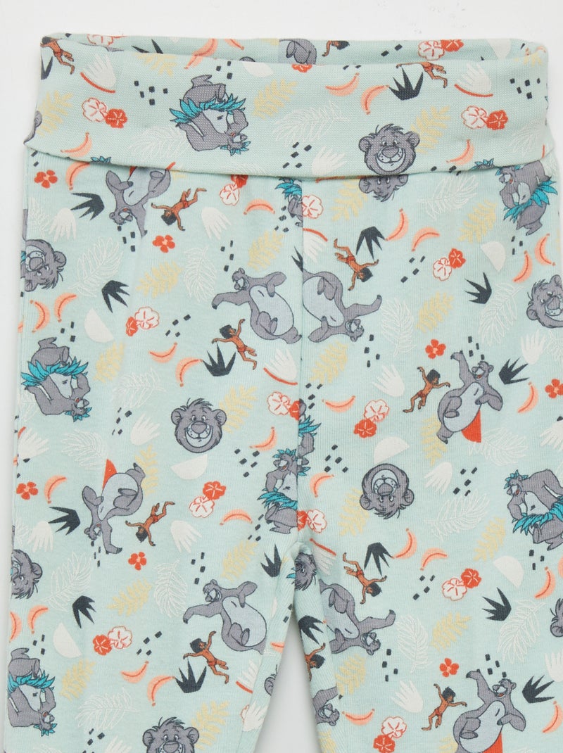 Ensemble body + legging avec pieds + bonnet 'Disney' Vert - Kiabi