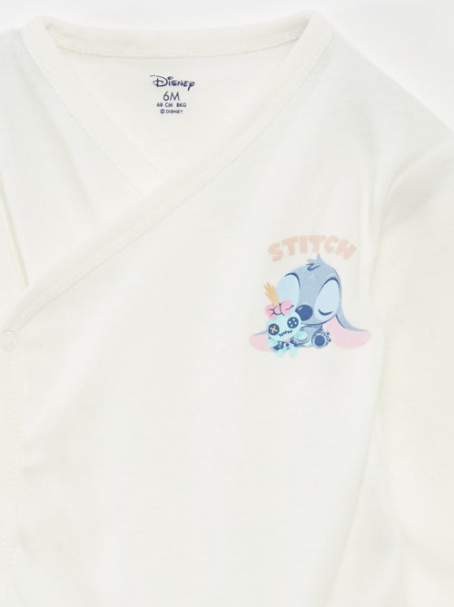 Ensemble body + legging avec pieds 'Stitch' - Kiabi