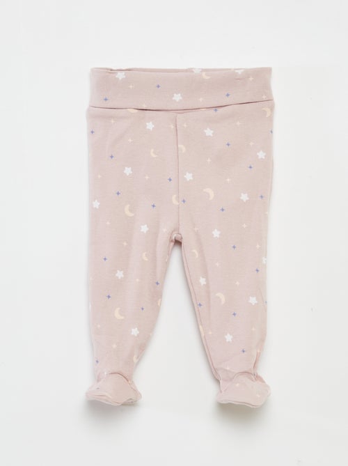 Ensemble body + legging avec pieds 'Stitch' - Kiabi