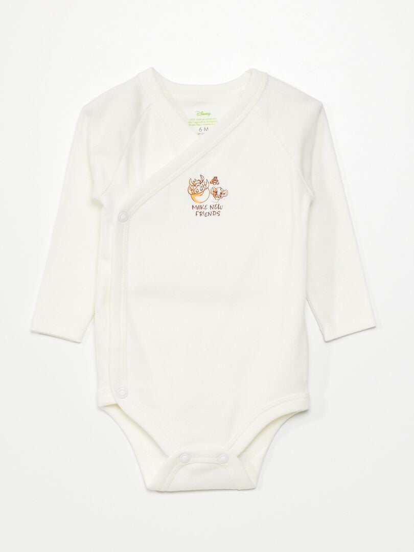 Ensemble body + legging + bonnet 'Disney' - 3 pièces Orange/blanc - Kiabi