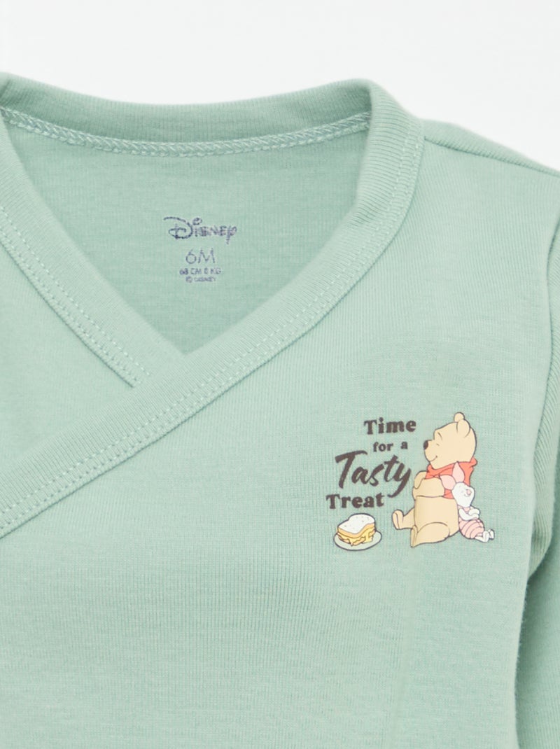 Ensemble body + legging + bonnet 'Disney' Bleu - Kiabi