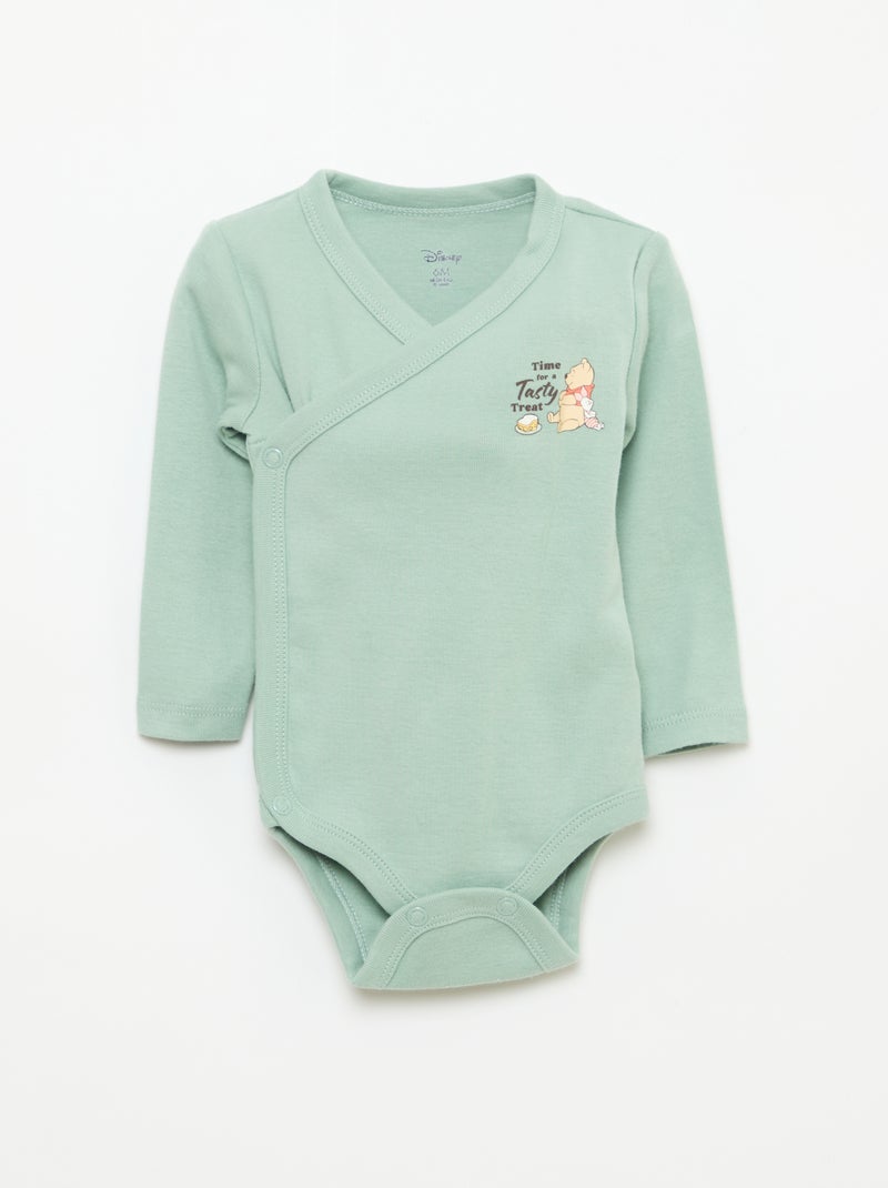 Ensemble body + legging + bonnet 'Disney' Bleu - Kiabi