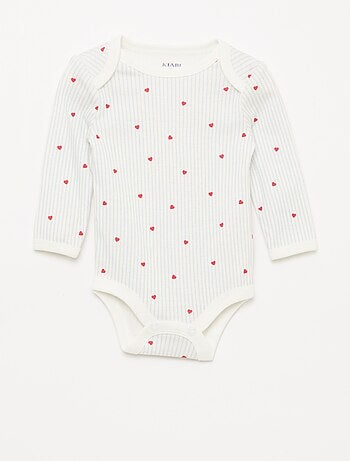 Ensemble body manches longues + salopette avec pieds