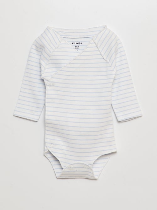 Ensemble body + pantalon avec pieds + bonnet - Kiabi