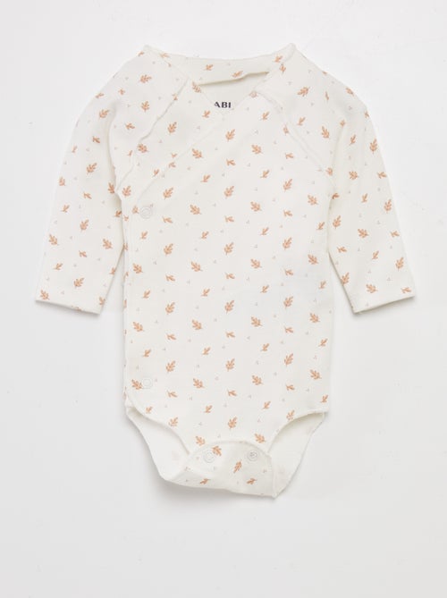 Ensemble body + pantalon avec pieds + bonnet - Kiabi