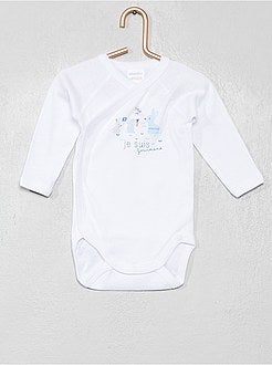 Ensemble body + pantalon + bavoir 'Absorba' - Kiabi