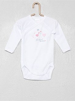 Ensemble body + pantalon + bavoir 'Absorba' - Kiabi