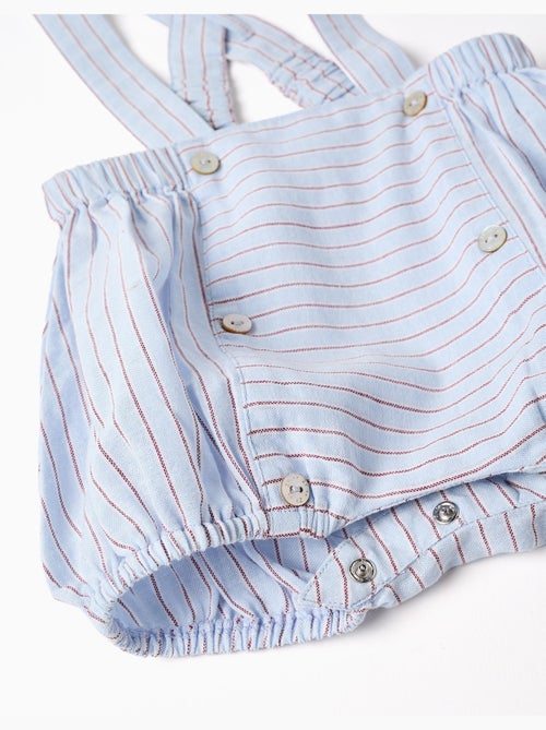 Ensemble body + short à rayures en coton - Kiabi