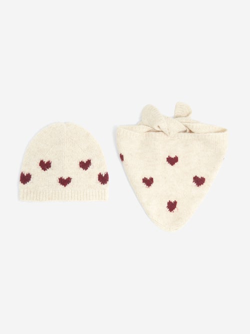 Ensemble bonnet + écharpe - 2 pièces - Kiabi Ensemble bonnet + écharpe - 2 pièces - Kiabi