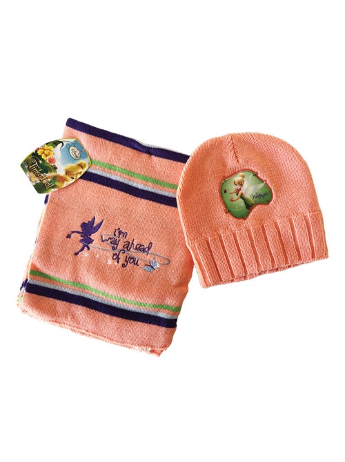 Ensemble Bonnet, écharpe Fée Clochette - Kiabi
