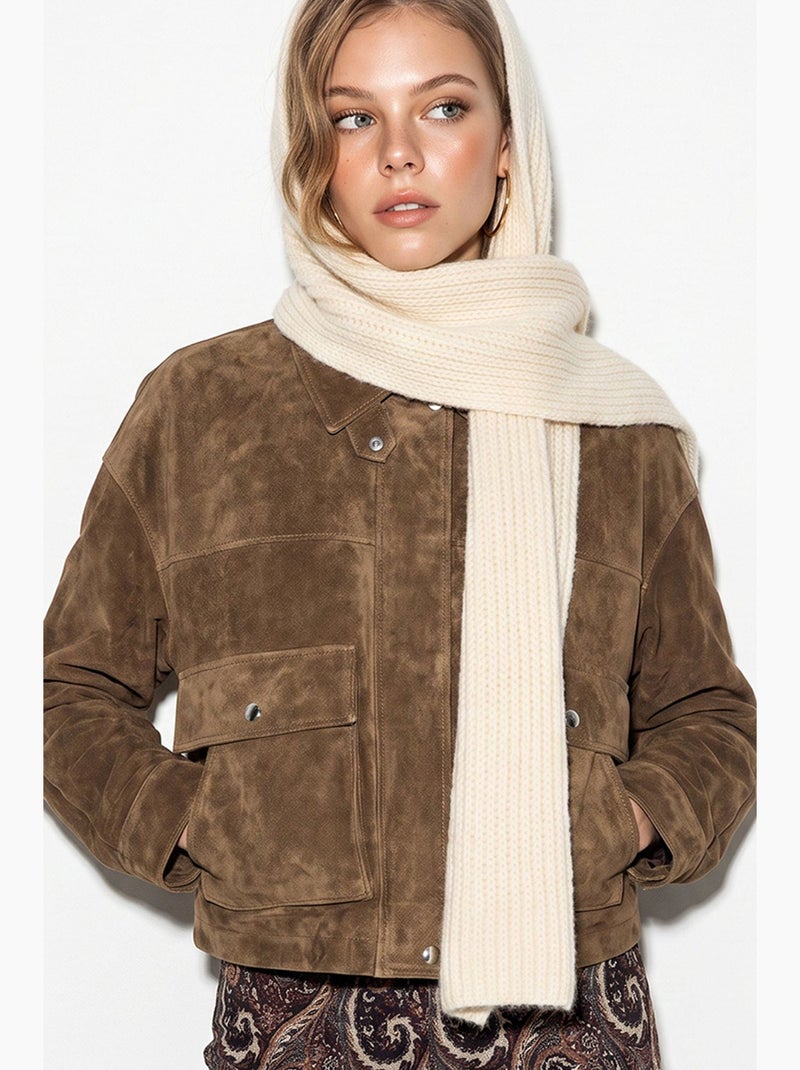 Ensemble bonnet écharpe gants femme lucci Beige naturel - Kiabi