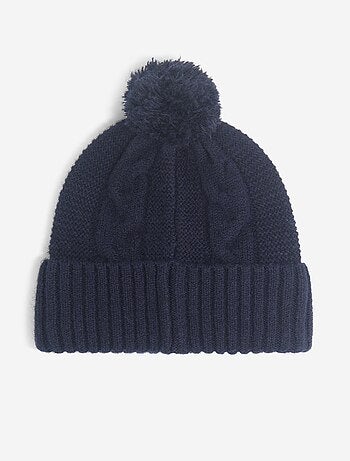 Ensemble bonnet en maille + snood - 2 pièces