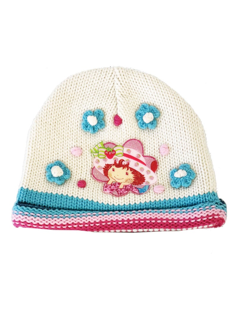 Ensemble bonnet et écharpe Charlotte aux fraises Beige - Kiabi