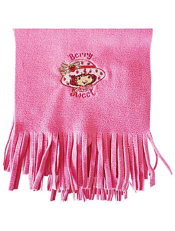 Ensemble bonnet et écharpe Charlotte aux fraises