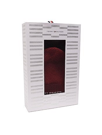 Ensemble bonnet et écharpe tube Enfant Tommy Hilfiger Giftpack