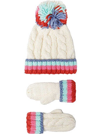 Ensemble bonnet et gants - minoti