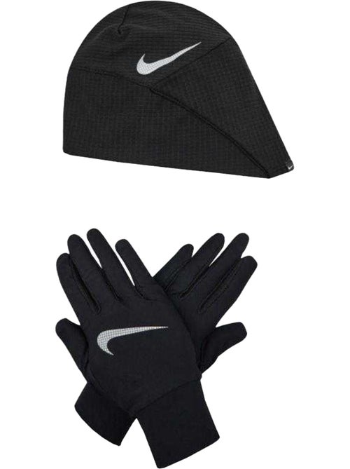 Ensemble bonnet et gants course à pied essential - nike - Kiabi Ensemble bonnet et gants course à pied essential - nike - Kiabi