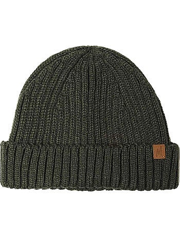 Ensemble bonnet et snood motif/style côtelé - minoti