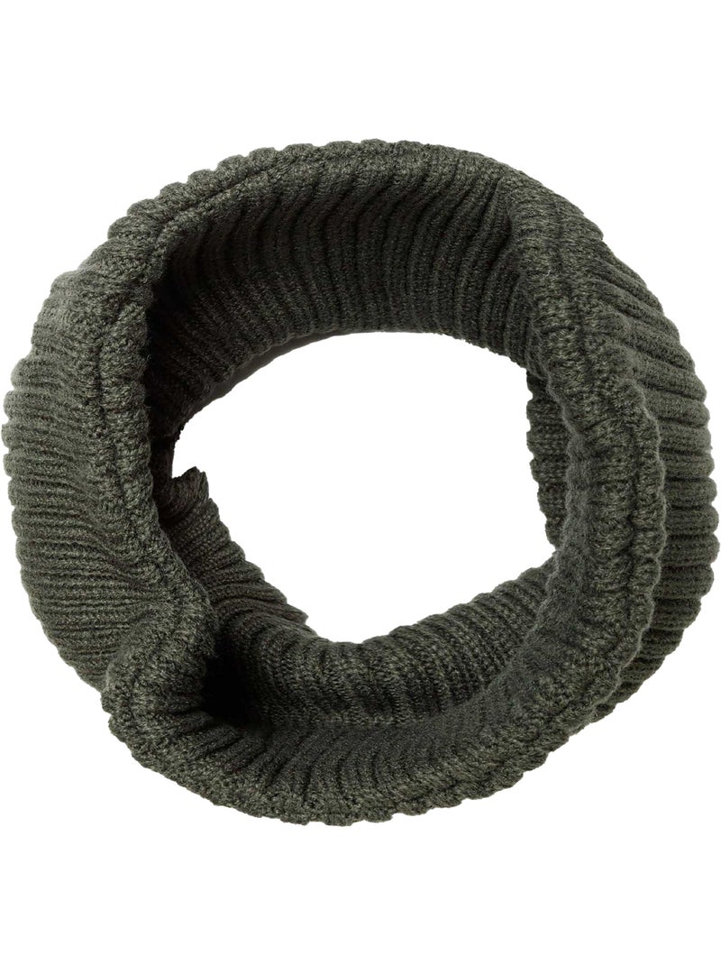 Ensemble bonnet et snood motif/style côtelé - minoti Vert kaki - Kiabi