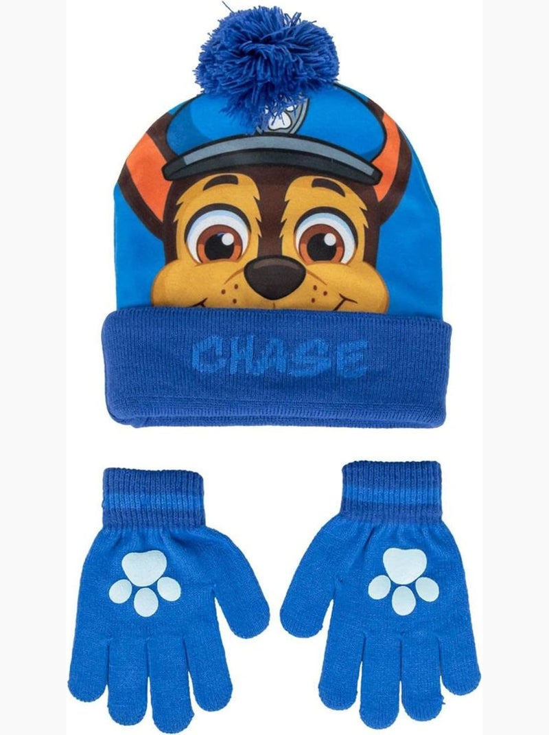 Ensemble bonnet et tour de cou enfant Pat'Patrouille Chase Marshall Skye – Taille unique Multicolore - Kiabi
