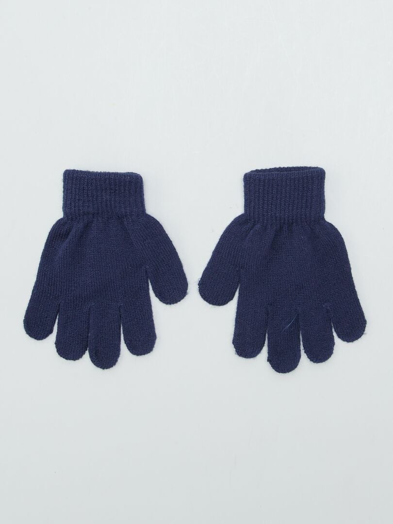 Ensemble bonnet + gants 'Avengers' 'Marvel' - 2 pièces bleu - Kiabi