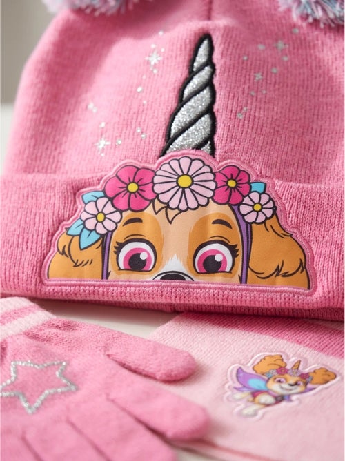 Ensemble bonnet gants écharpe 3 pièces en acrylique pat' patrouille - Kiabi Ensemble bonnet gants écharpe 3 pièces en acrylique pat' patrouille - Kiabi