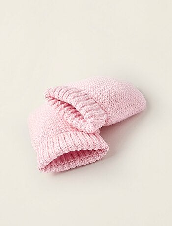 Ensemble Bonnet + Gants en Maille