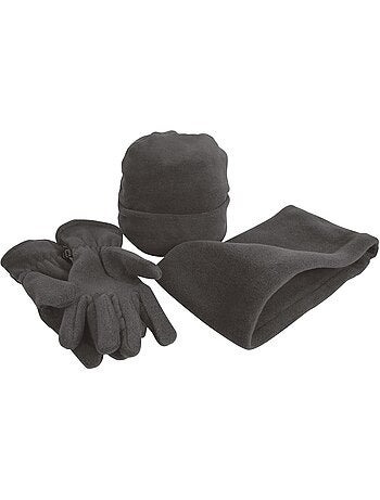 Ensemble bonnet, gants et tour de cou polaires - result