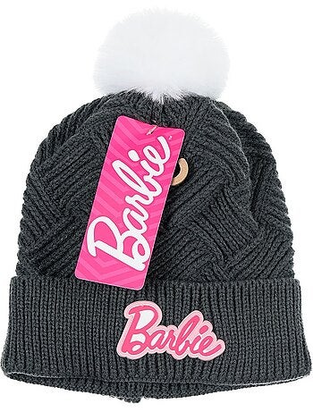 Ensemble bonnet & gants fille barbie - licence officielle
