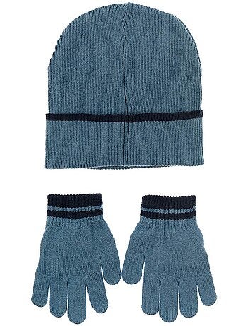 Ensemble bonnet & gants garçon avengers - licence officielle