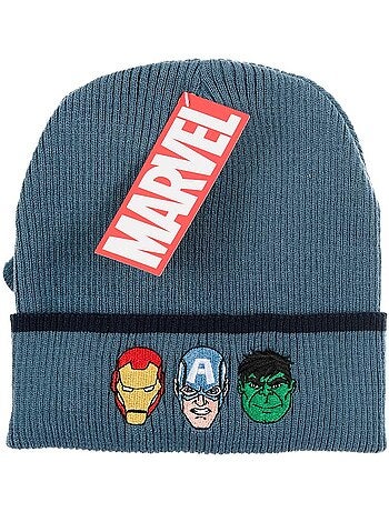 Ensemble bonnet & gants garçon avengers - licence officielle