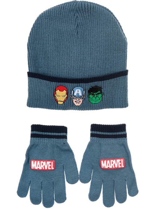 Ensemble bonnet & gants garçon Avengers - Licence officielle - Kiabi Ensemble bonnet & gants garçon Avengers - Licence officielle - Kiabi