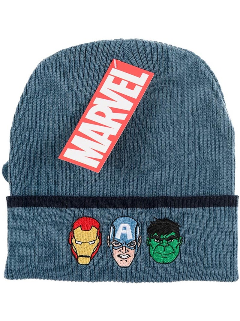 Ensemble bonnet & gants   garçon Avengers - Licence officielle Bleu - Kiabi