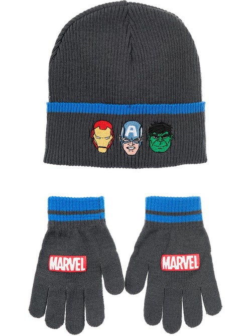 Ensemble bonnet & gants garçon Avengers - Licence officielle - Kiabi Ensemble bonnet & gants garçon Avengers - Licence officielle - Kiabi