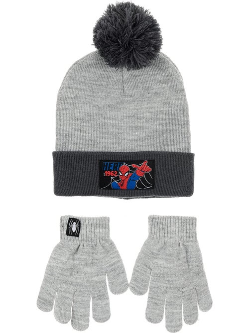 Ensemble bonnet & gants garçon spiderman - licence officielle - Kiabi Ensemble bonnet & gants garçon spiderman - licence officielle - Kiabi
