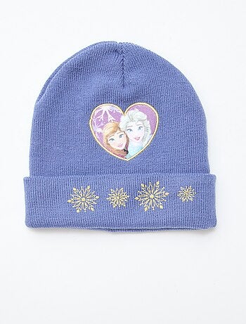 Ensemble bonnet + gants 'La reine des neiges' - 2 pièces