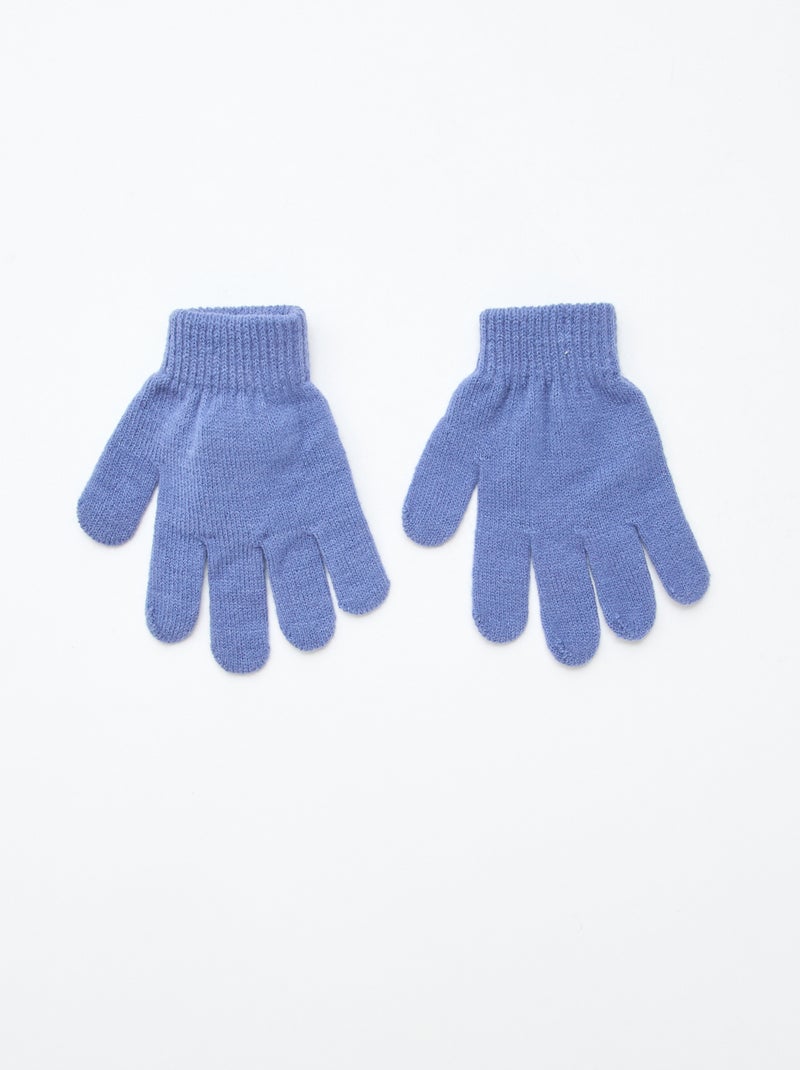 Ensemble bonnet + gants 'La reine des neiges' - 2 pièces Bleu - Kiabi