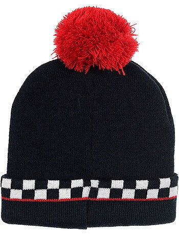 Ensemble bonnet & gants marine garçon cars - licence officielle