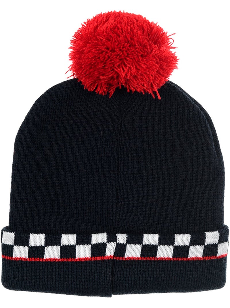 Ensemble bonnet & gants   marine garçon cars - licence officielle Bleu marine - Kiabi