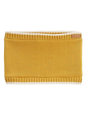 Ensemble bonnet, moufles et cache-cou enfant en tricot Charly