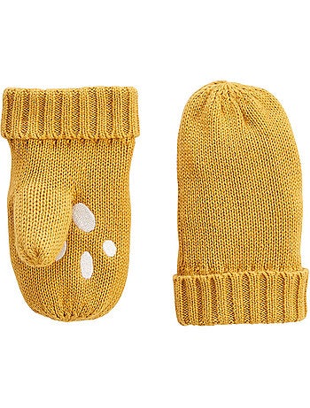 Ensemble bonnet, moufles et cache