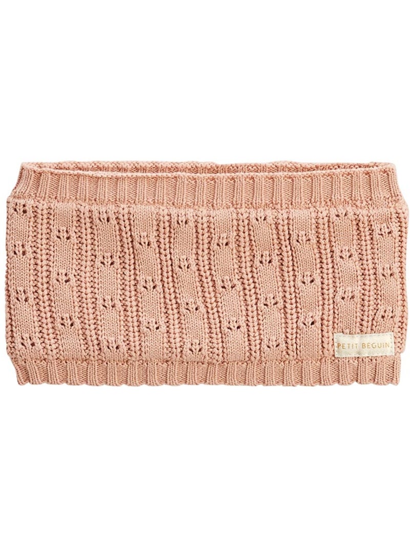 Ensemble bonnet, moufles et cache Rose - Kiabi