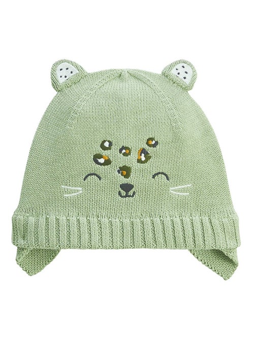Ensemble bonnet, moufles et écharpe bébé en tricot Boavista - Kiabi