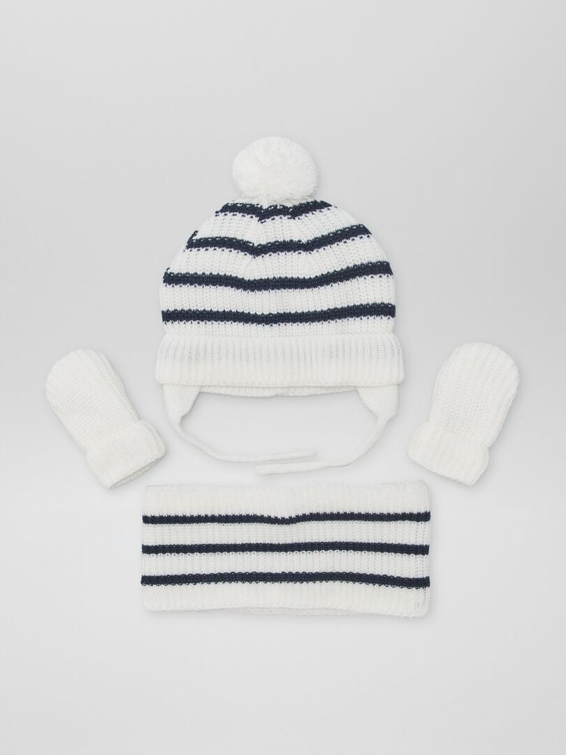Bonnet élastique tricoté en laine pour bébé, écharpe, Turban pour  nouveau-né, Bonnet chaud, doux, Multi couleur