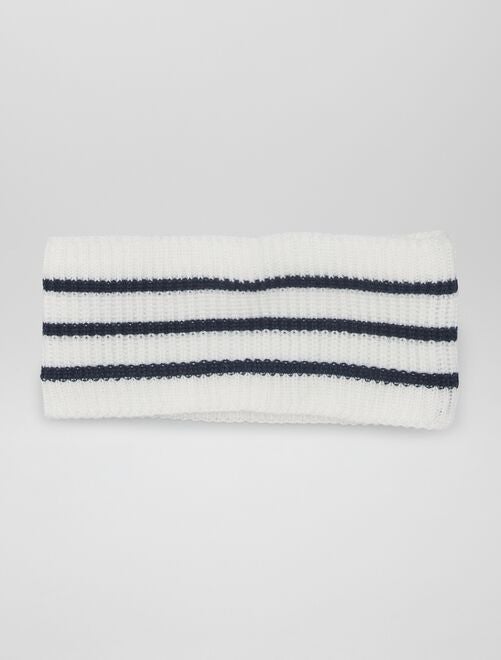 KIABI Enfant - Bonnet péruvien en tricot - bleu marine - Drest