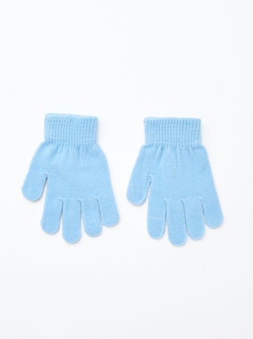 Ensemble bonnet + snood + gants 'Stitch & Angel' - 3 pièces - Kiabi